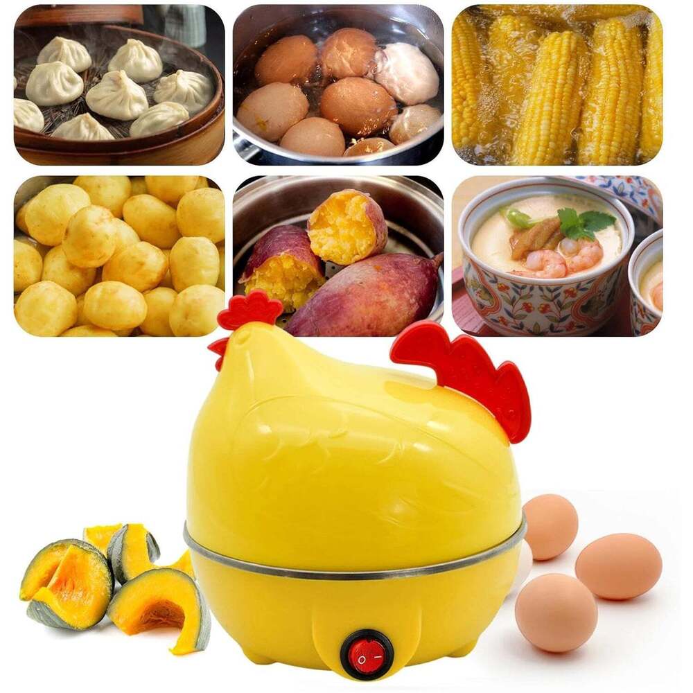 Electric Egg Boiler, Chicken Shaped Egg Kettles