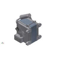 Electromagnetic Bin Vibrator - Color: Grey/silver