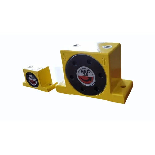 Rotary Pneumatic Vibrator - Color: Yellow