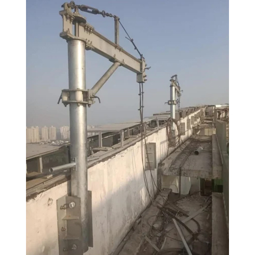 Davit Arm Facade Cleaning System