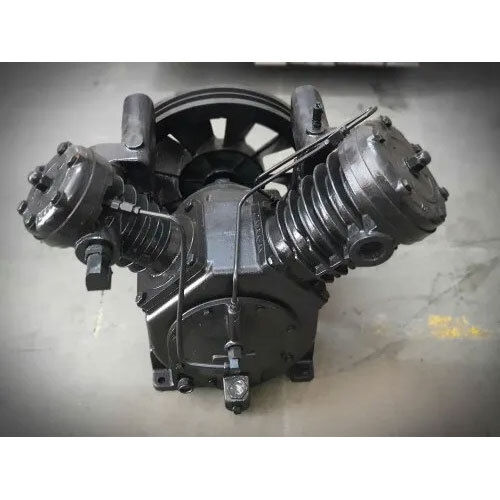 10 Hp Reciprocating Air Compressor Block - Color: Black