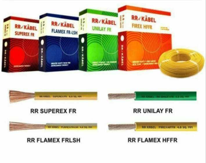 Rr Copper Cables - Color: Multicolor