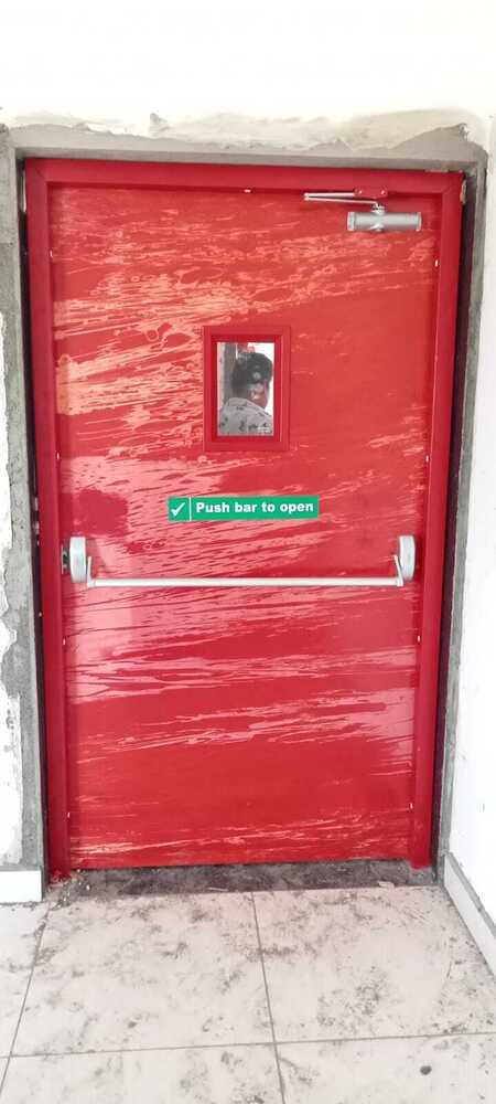Emergency Exit Fire Resistant Door In Ujjain Application: Office