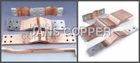 Copper Laminated Jumper - Color: Orange - Red - Brown