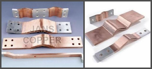 Copper Laminated Jumper - Color: Orange - Red - Brown