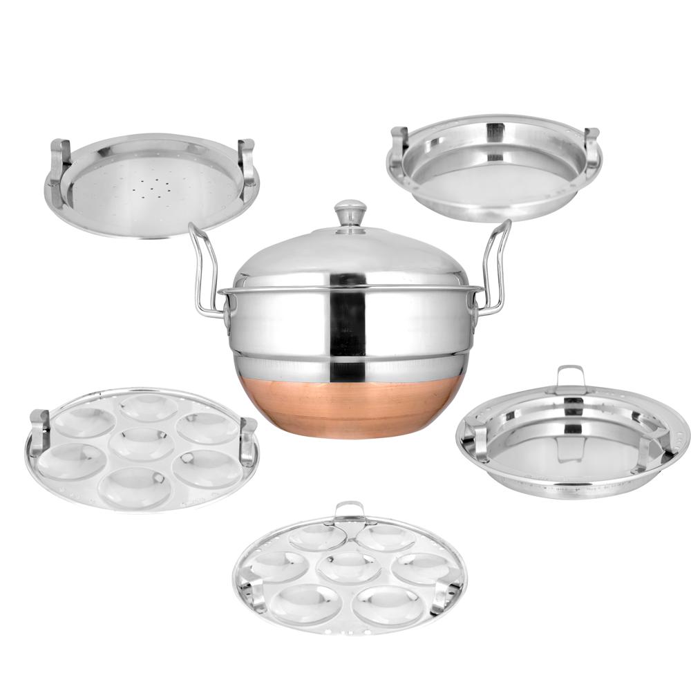 STAINLESS STEEL 3 IN 1 COOKER