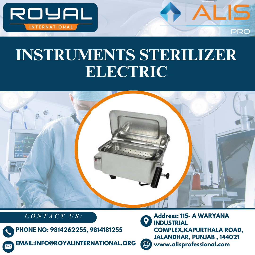 INSTRUMENTS STERILIZER ELECTRIC