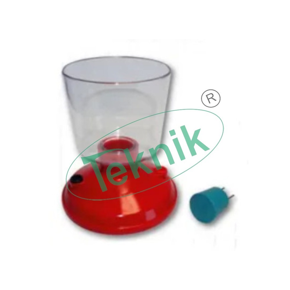 Tulip Electricalizers - Chemical Resistant Tank, 110 Mm Width X 80 Mm Height | Interchangeable Electrodes, Connection By Safety Bushings