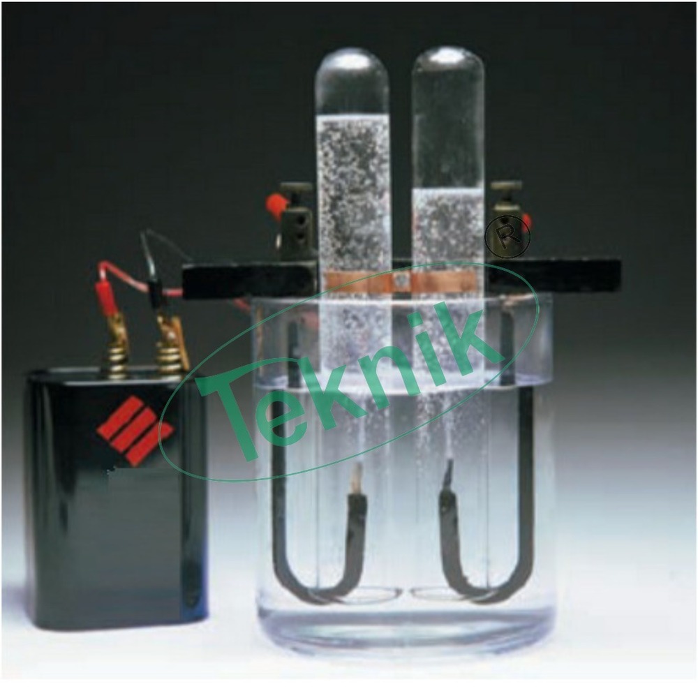 Battery Studying Device Holder - Transparent Base With Dual 100 Ml Beaker Slots, 5 Redox Couples Study Set | Adjustable Electrode Holders, Cable Clamps, Kcl Salt Bridge System