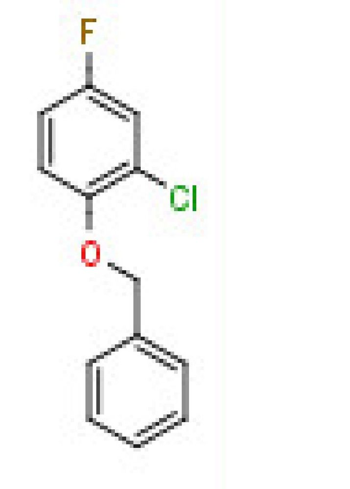 1-Benzyloxy-2-chloro-4- fluorobenzene