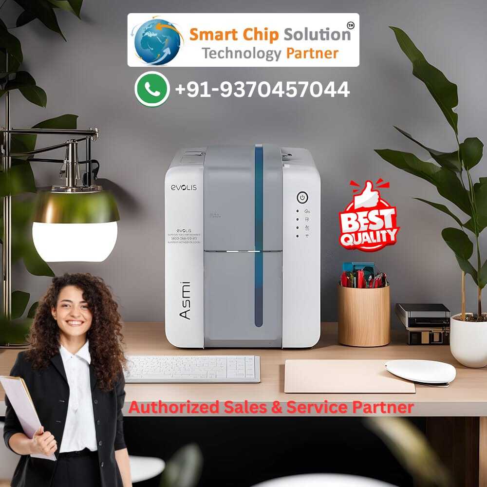 Pvc Smart Card Printer - 5 Kg, Double-sided Print, Usb Connectivity, Cmyk Color, Automation Ready | High Speed, 1200 Cards/day, Secure Versatility
