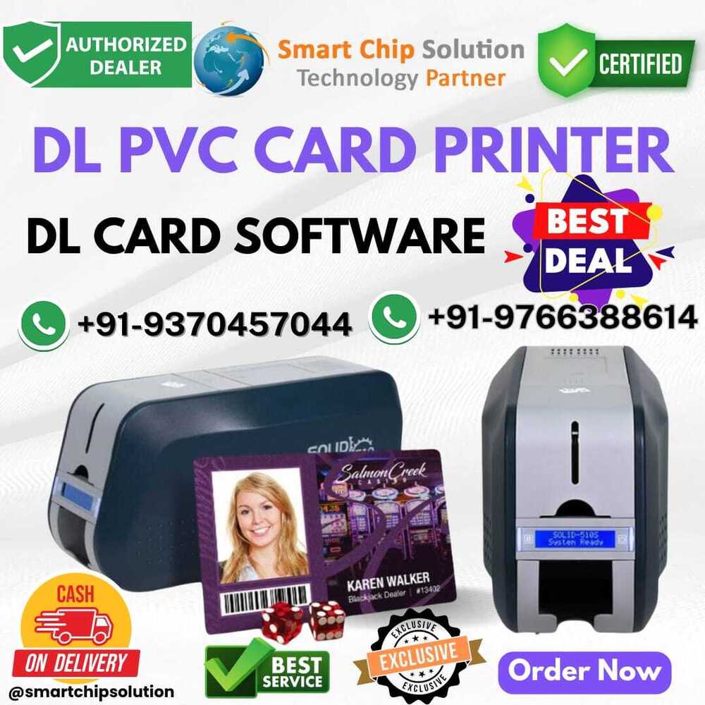 Pvc Smart Card Printer - 5 Kg, Double-sided Print, Usb Connectivity, Cmyk Color, Automation Ready | High Speed, 1200 Cards/day, Secure Versatility