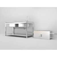 Stainless Steel Grease Trap - Capacity: 500 M3/hr Milliliter (ml)
