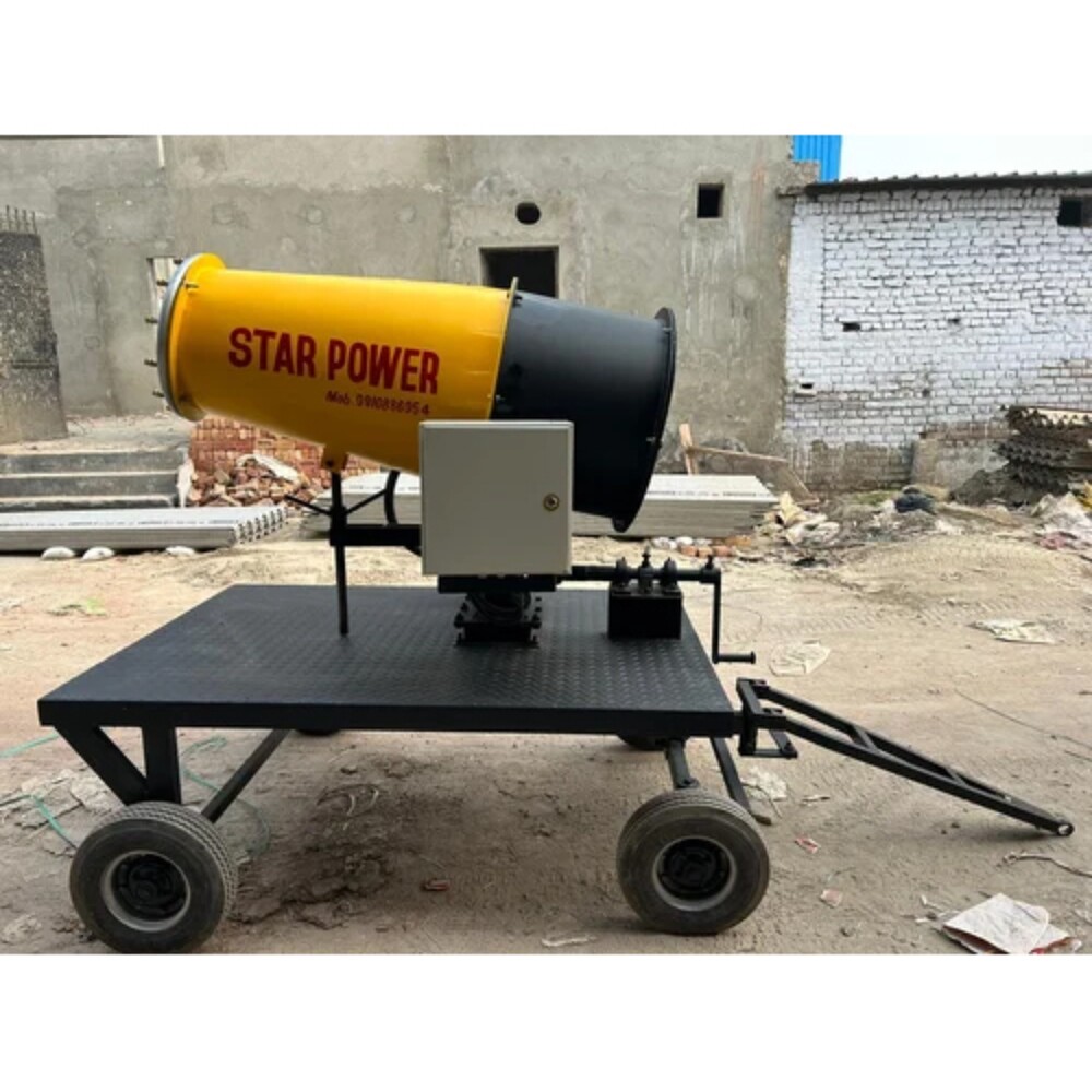 Industrial Anti Smog Gun - Mild Steel, 500 Ltr Capacity | Water Cooling System, 1-Year Warranty, Ultimate Dust Suppression Solution