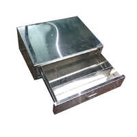 Ss Tools Box For Metro Railway Coaches - Color: Silver