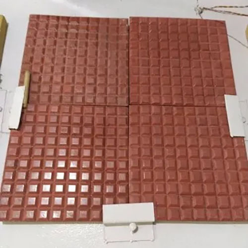 Ten Cadbury Chequered Tiles - Size: 12 X 12 Inch