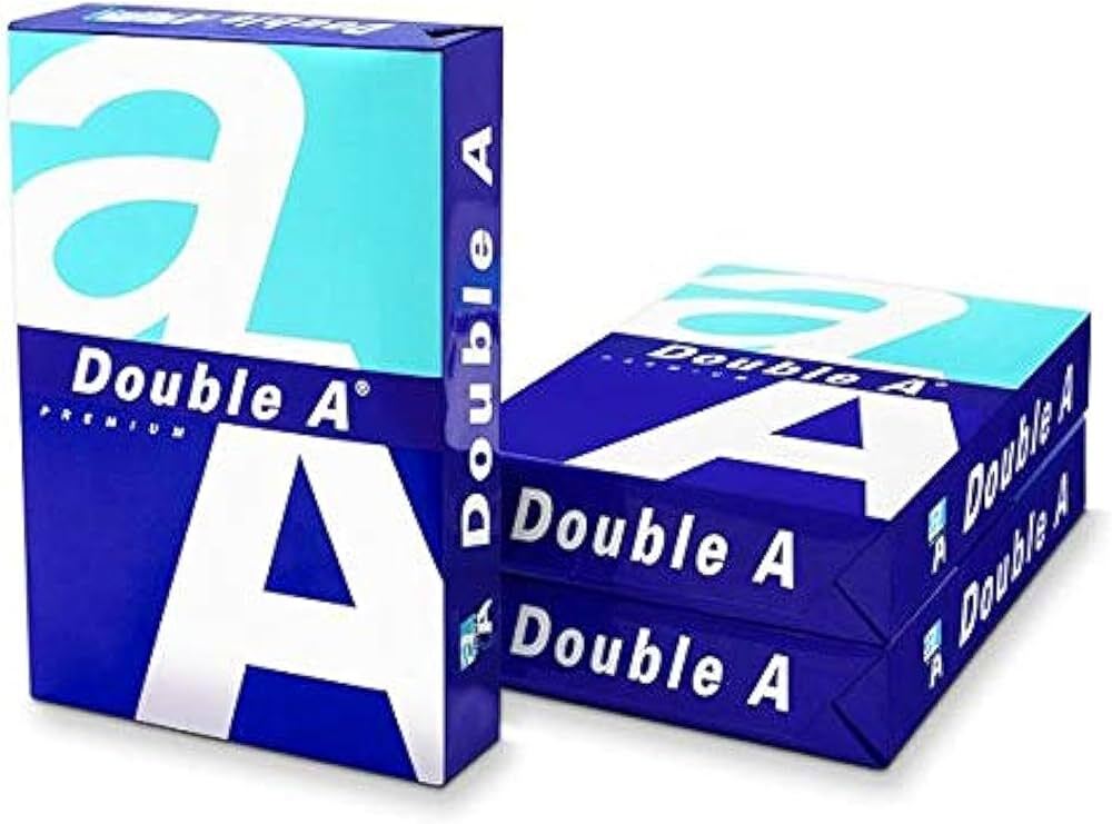 Double A Copy Paper A4 80 gsm, 75 gsm, 70 gsm 500 sheets