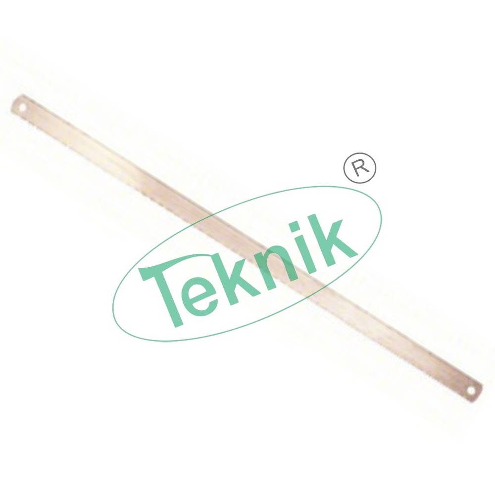 Metal Blades Without Copper Marking - 100 X 19 X 0.8 Mm , General Lab Equipment Use, Durable Metal Design, No Chemical Symbol Marking