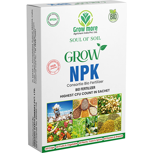 Grow Npk Bio Fertilizer - Application: Agriculture