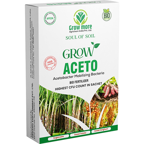 Grow Aceto Bio Organic Fertilizer - Application: Agriculture