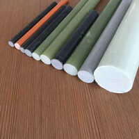 Round Fiberglass Rod - Diameter 6 Mm, Length 8 M, Thickness 16 Mm, Tensile Strength 1.35 Kg/mâ² | Anti-corrosive, Industrial Usage