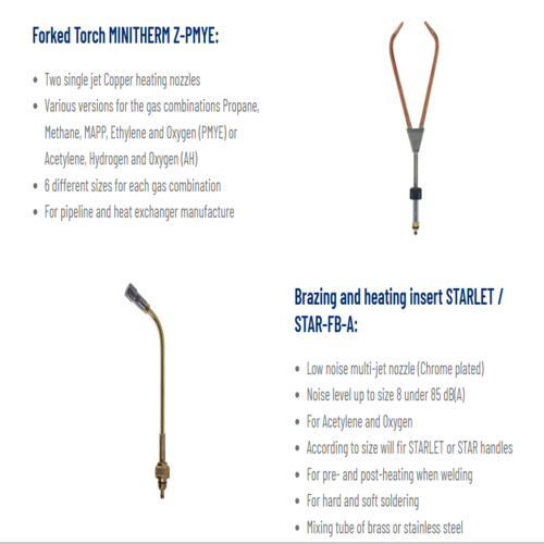 Welding, Brazing and Heating Inserts