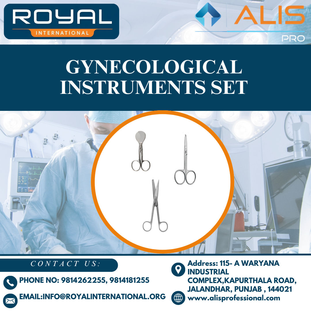 Gynecological Instruments Set