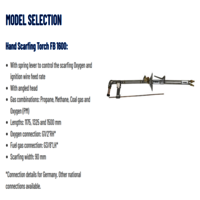 Hand Or Ingot Mould Scarfing Torches - Automation Grade: Manual