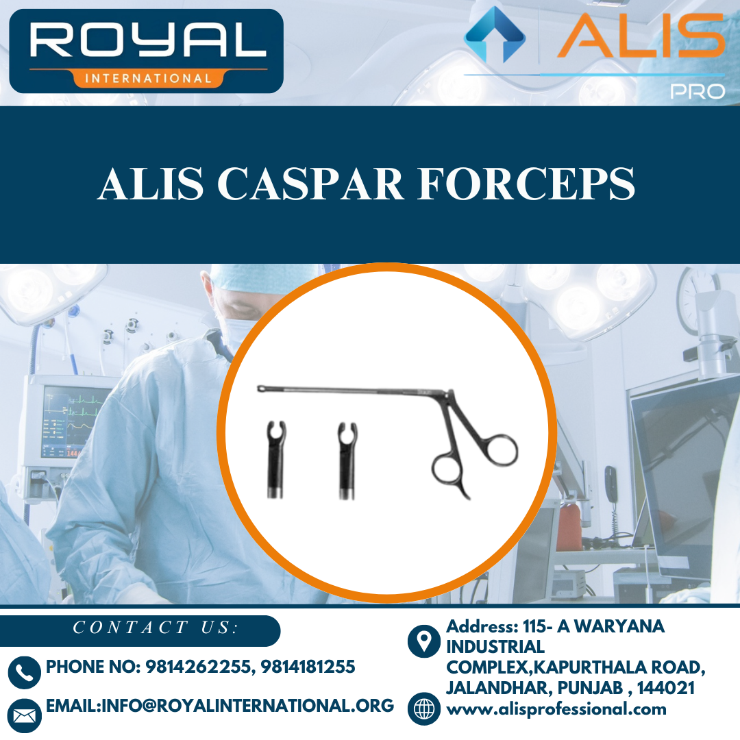 Alis Caspar Forceps - Operating Type: Manual