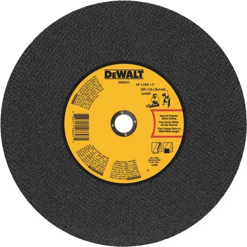 Dwa8011R 14Inch Chop Saw Wheel - Application: Cutting