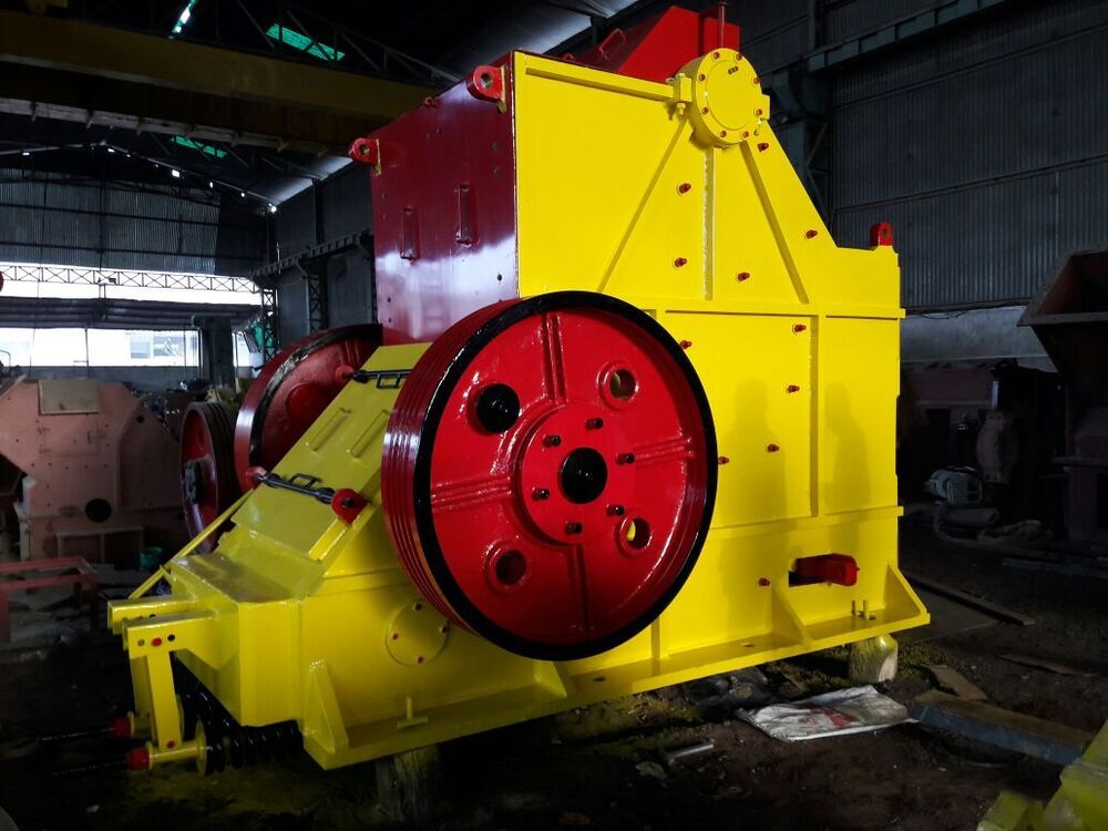 Double Toggle Jaw Crushers - Galvanized Steel, 300-650 T/hr Capacity, Yellow | Automatic, High Efficiency, Low Maintenance, Oil Lubricated, Plc Control