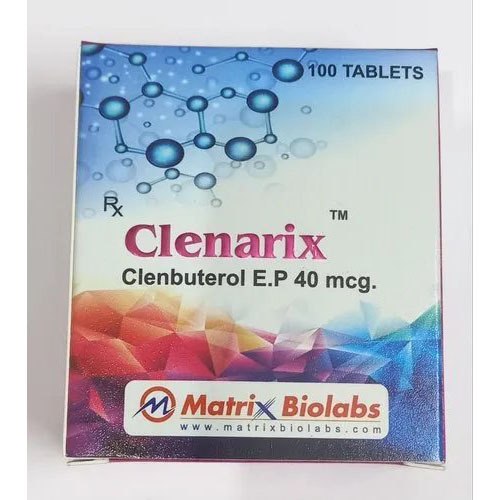 Clenarix Clen-buterol EP 40 Mcg