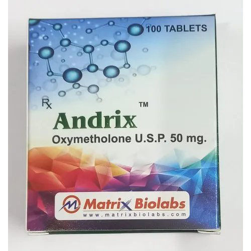 Andrix Oxyme-Tholone Usp 50 Mg - Dosage Form: Tablets