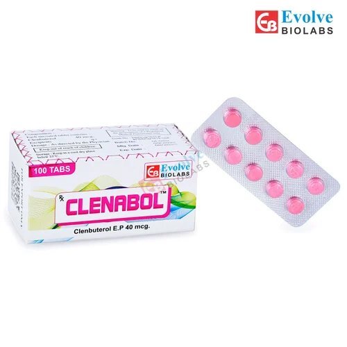 Clen-buterol 40 Mcg 100 Tablets