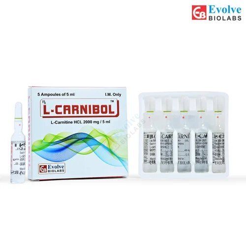 L - Carnitine Hcl 2000 Mg  5 Ml - Dosage Form: Injection