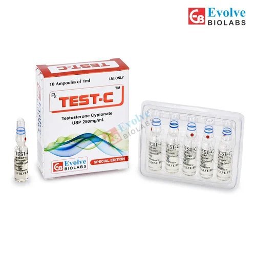 Testo-sterone Cypionate 250 Mg Injection - Test C