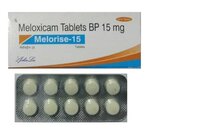 Meloxicam 15mg Tablet - Yellow, Round Biconvex, Nsaid, 10x10 Tablets | Pain Relief, Anti-inflammatory, Arthritis Treatment