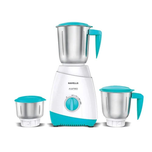 Havells Aspro Plus 500W White Light Blue Mixer Grinder - Color: Green