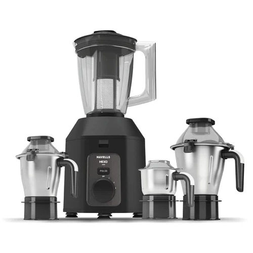 Havells Hexo Plus 4 Jars Mixer Grinder - Color: Black