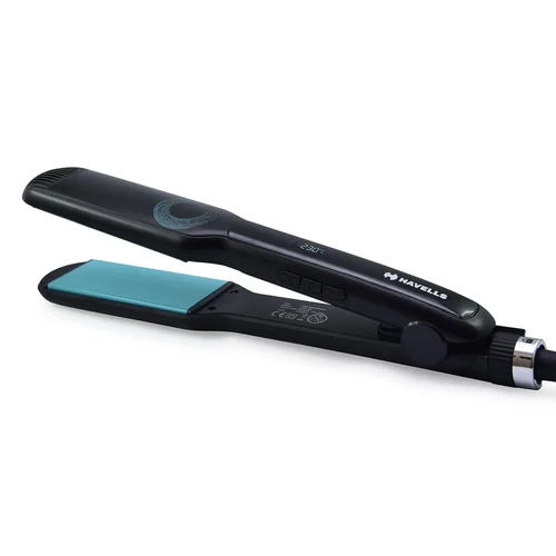 Havells Hs4123 Biotin Temperature Control Hair Straightener - Color: Black