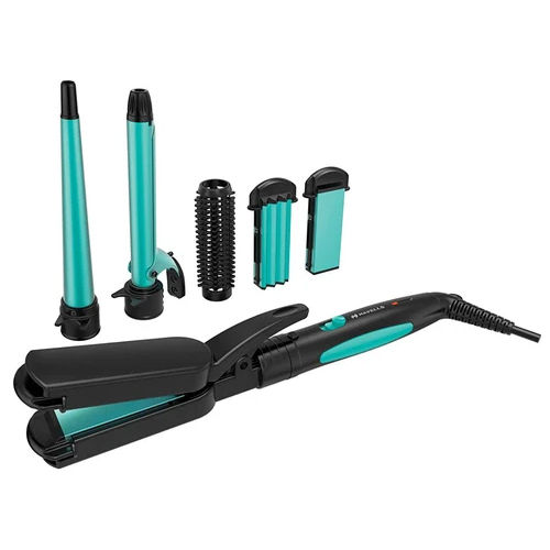 Havells Hc4045 5 In 1 Hair Styler Straightener - Color: Black