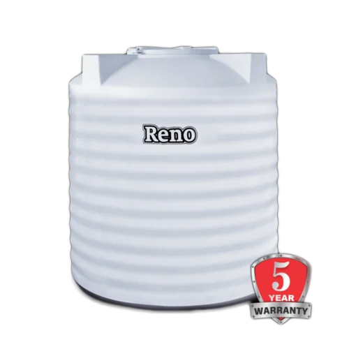 5000 L Reno White Water Tanks - Material: Plastic