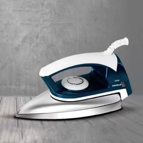 Havells 600 W Insta Dry Steam Iron - Color: Blue