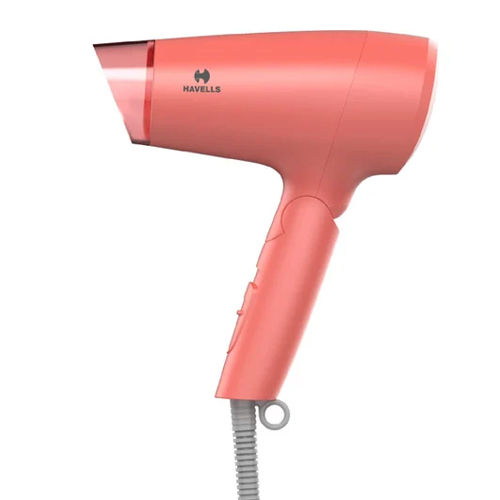 Havells Hd2223 1200 Watts Foldable Travel Friendly Hair Dryer - Material: Plastic