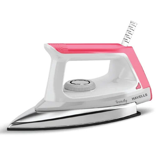 Havells 750 Watt Trendy Dry Iron - Color: Pink