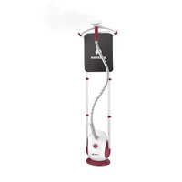 Havells Garment Steamer - Plastic & Metal Build, 1.55l Capacity, Manual Control | 1800 Watts, Red & White Design
