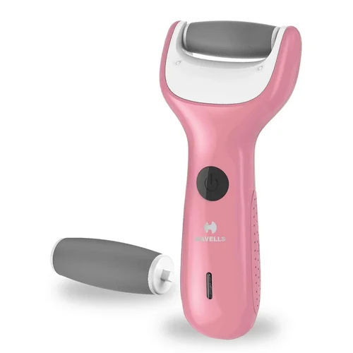 Havells Cr4001 Rechargeable Professional Pedi Feet Care - Color: Pink