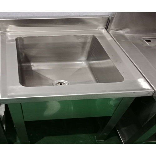 S. S. Single Sink Unit - Color: Silver