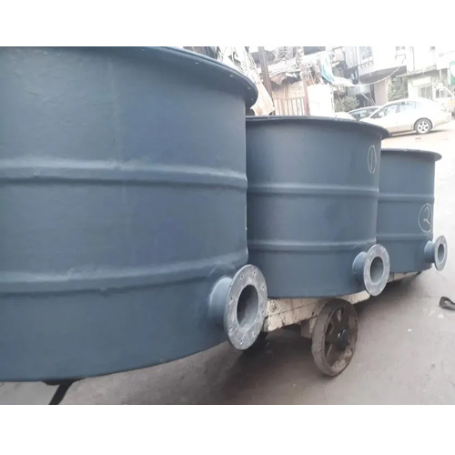 Chemicals Oils Round FRP Storage Tank - Customizable Capacity, Various Sizes Available | Industrial Use, Multi-Color Options