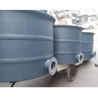 Chemicals Oils Round PP FRP Storage Tank